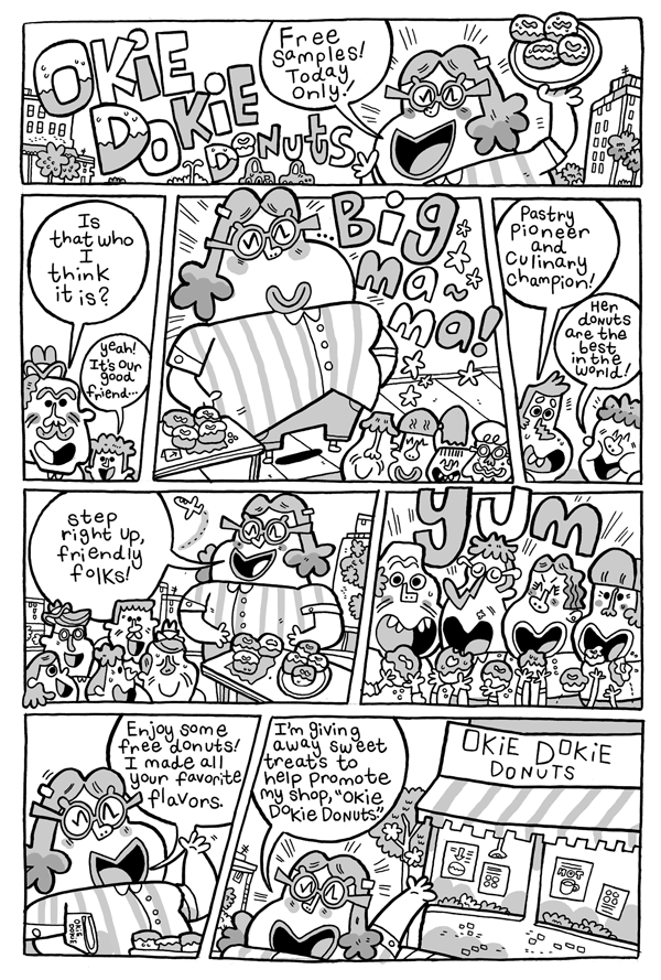 Okie Dokie Donuts: The Peter Pork Problem - Page 1