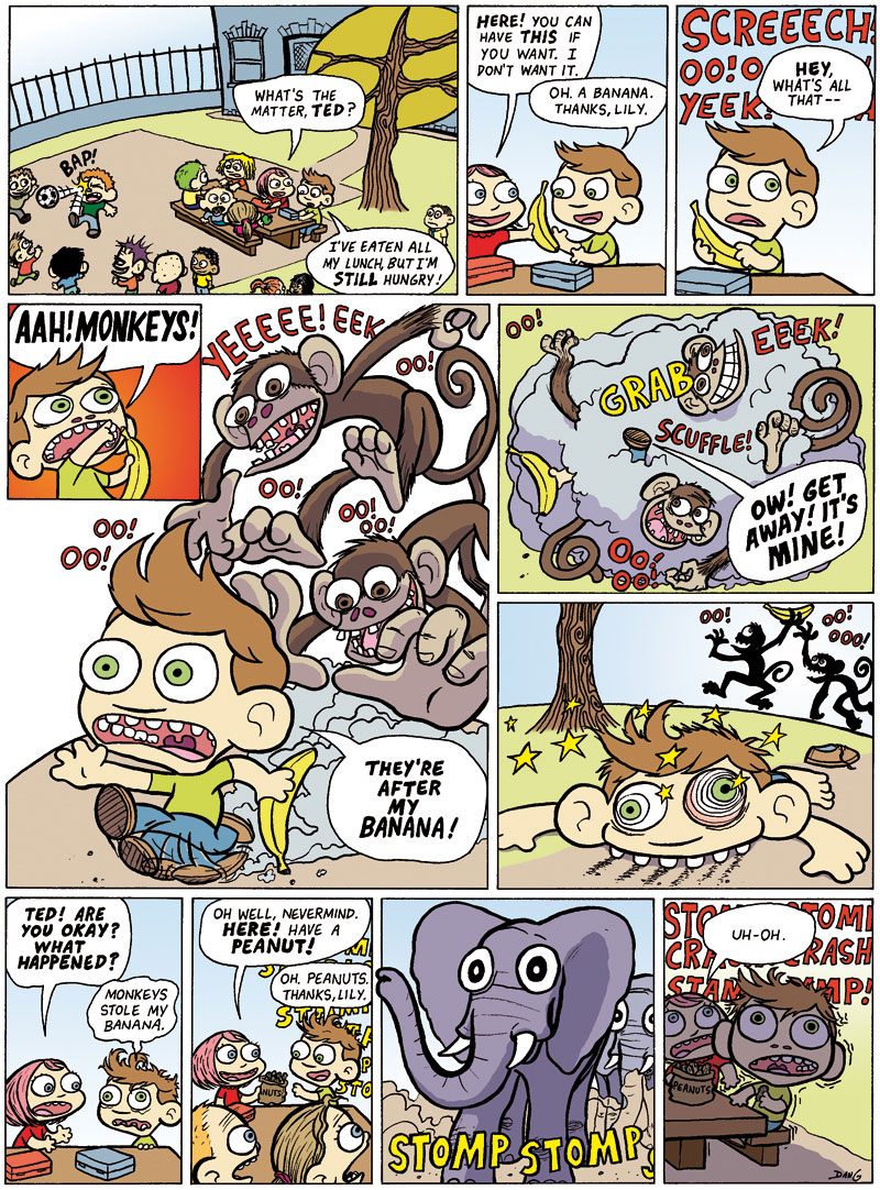 Ted and the Animals, part 1 - Page 1