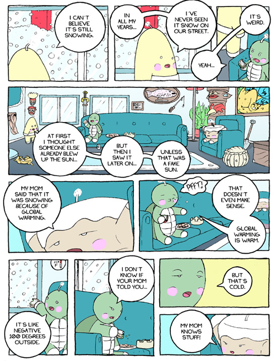 Tikboom: Global Warming, part 4 - Page 1