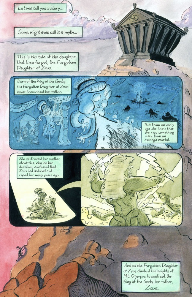 The Forgotten Daughter of Zeus - Page 1