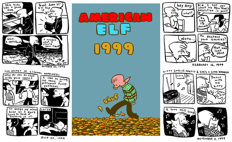 DISCOVER JAMES KOCHALKA'S AMERICAN ELF IN HANDY DIGITAL VOLUMES, YEAR-BY-YEAR FOR $1.99!