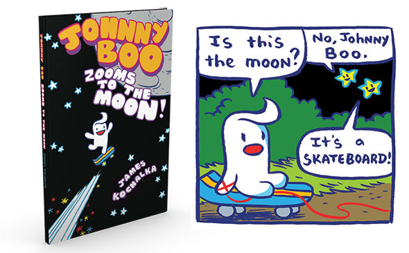 Johnny Boo Zooms to the Moon