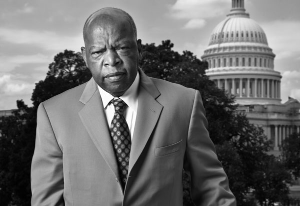 Congressman John Lewis. Photo by Eric Etheridge.