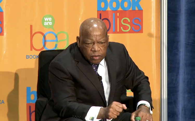 Congressman John Lewis at BookExpo America 2013