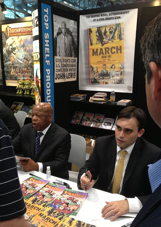 Congressman John Lewis at BookExpo America 2013