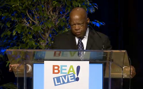 Congressman John Lewis at BookExpo America 2013