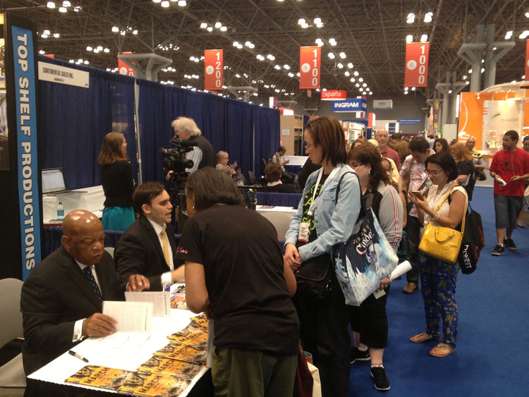 Congressman John Lewis at BookExpo America 2013