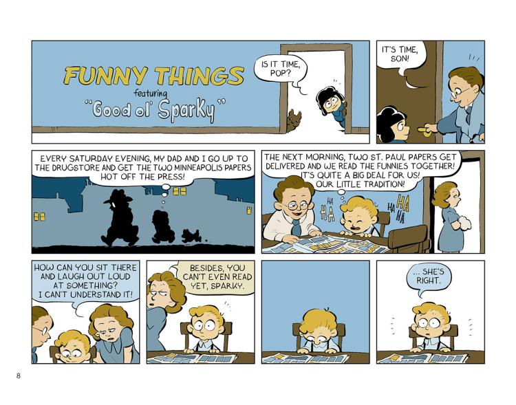 Happiness Is… Funny Things: A Comic Strip Biography of … / Top Shelf  Productions